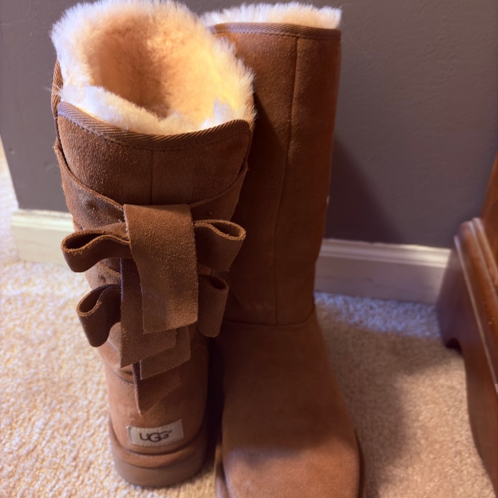 UGG Brown Winter Boots with Plush Lining